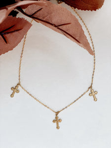 the cross choker