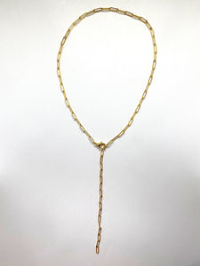 the two way paperclip necklace