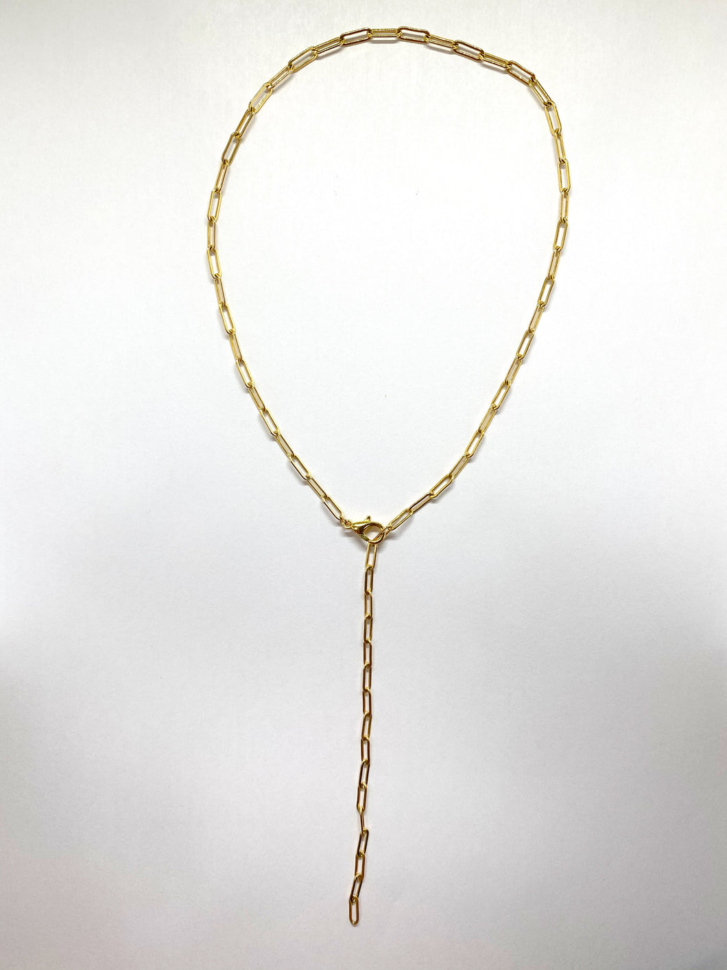 the two way paperclip necklace