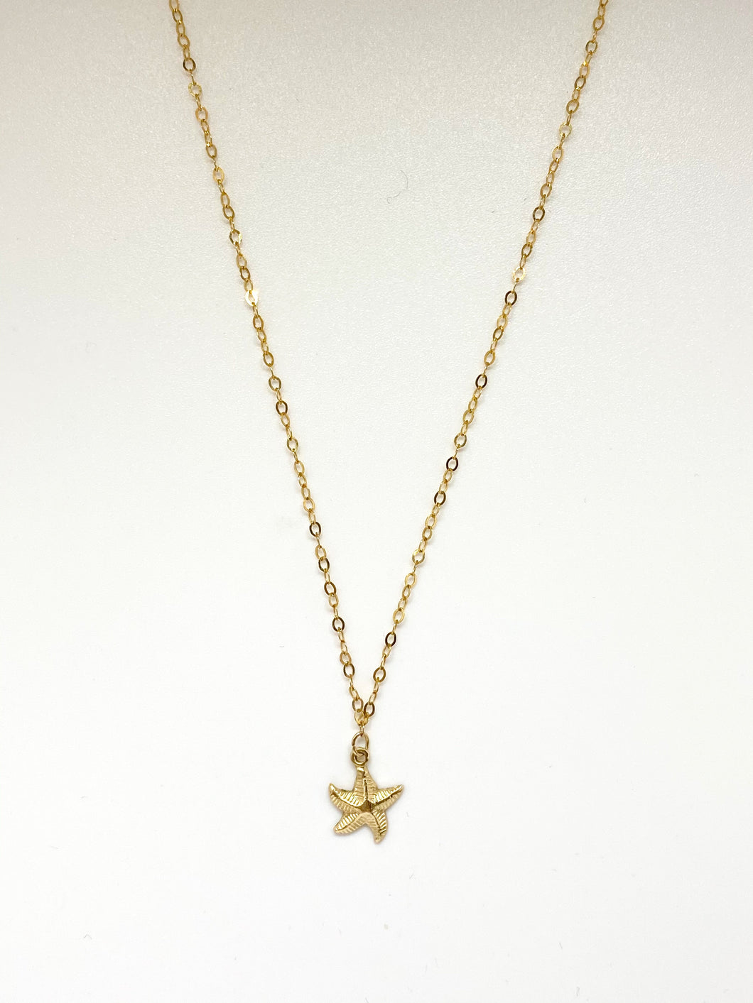the dainty starfish necklace