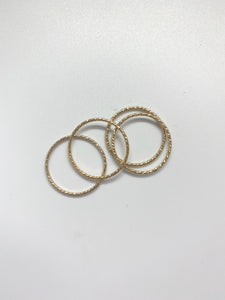 sparkle stacking ring