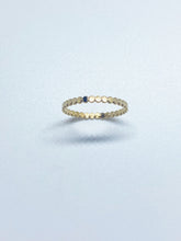 Load image into Gallery viewer, the flat beaded stacking ring
