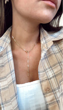 Load image into Gallery viewer, the two way paperclip necklace
