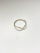 Load image into Gallery viewer, the chevron stacking ring
